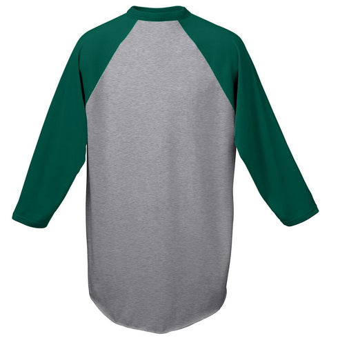 Augusta Sportswear Youth Baseball Jersey (421-C), Color 'Athletic HeatherDark Green'
